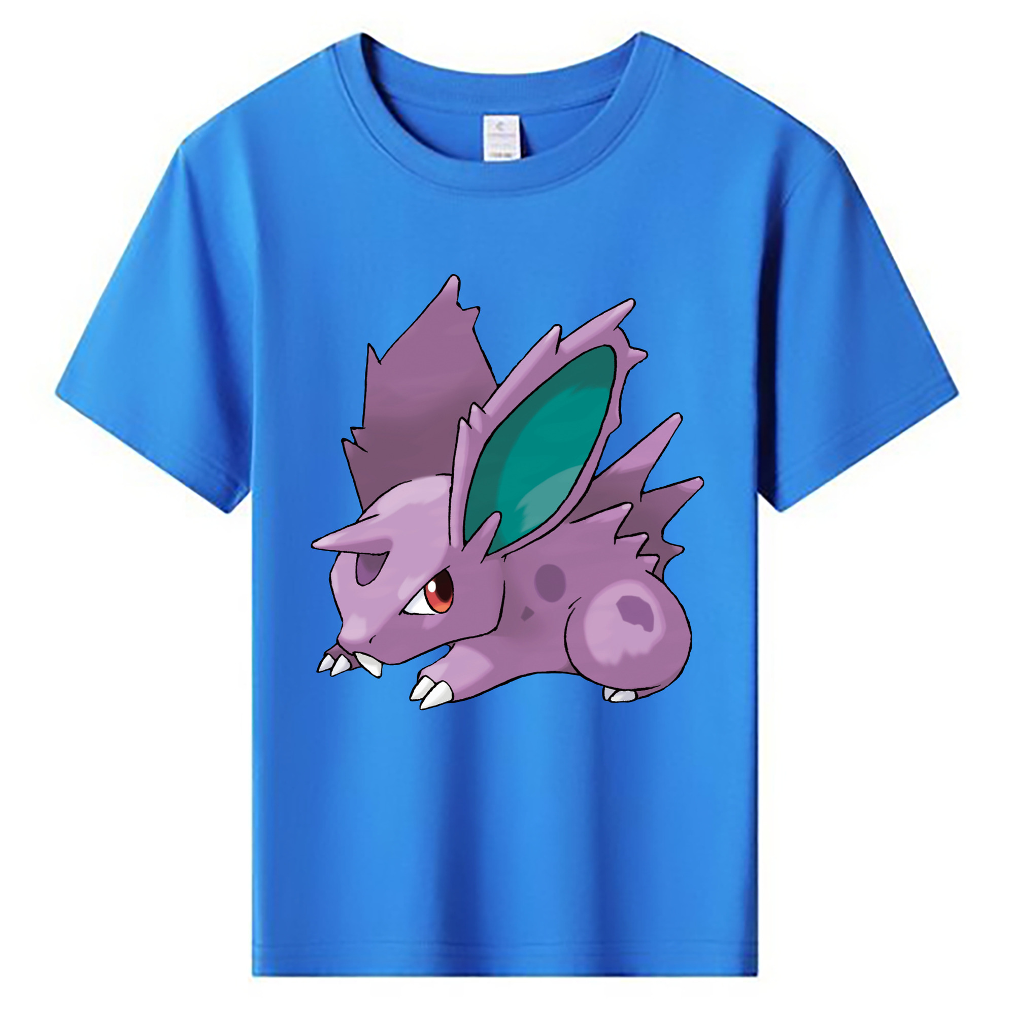 （画像用） ポケットモンスター Pokémon 綿100％キッズTシャツ（フロントプリント）